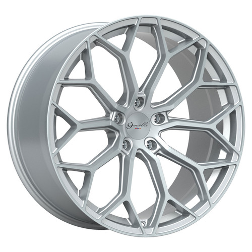Gianelle Monte Carlo Wheels Rims 24x10 6x139.7 Silver Machined Face 20mm | GA-2410S20GAMOCMS