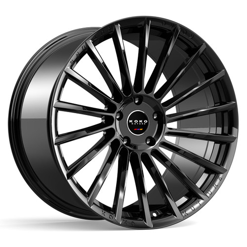 Koko Kuture Urfa Wheels Rims 22x10.5 5x120 Gloss Black 35mm | KK-2215B35KOURGBD