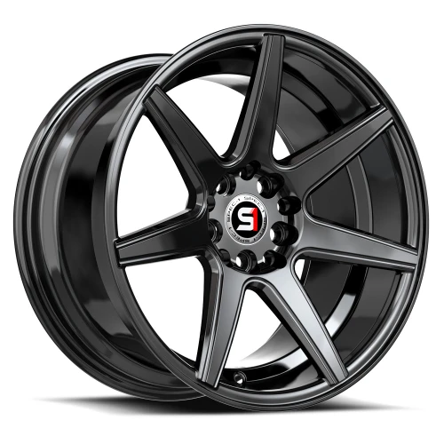 Spec-1 Sp-73 Wheels Rims 17x7.5 5x108 5x114.3 Gloss Black 42mm | SP-7317753242GB
