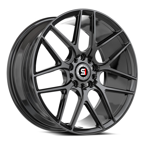 Spec-1 Sp-78 Wheels Rims 16x7.5 5x100 5x114.3 Gloss Black 30mm | SP-7816752330GB