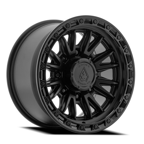 Arena A135 Atlas Wheels Rims 18x9 8x170 Satin Black W/ Gloss Black Lip 12mm | A135189017P01204