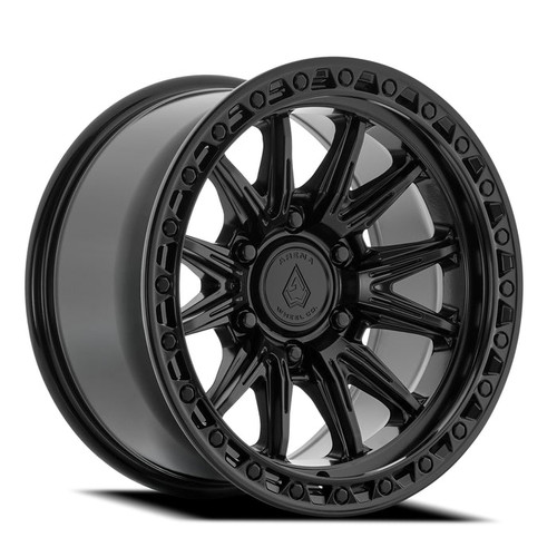 Arena A132 Blitz Wheels Rims 20x9 6x139.7 Satin Black W/ Gloss Black Lip 0mm | A132209084P00004