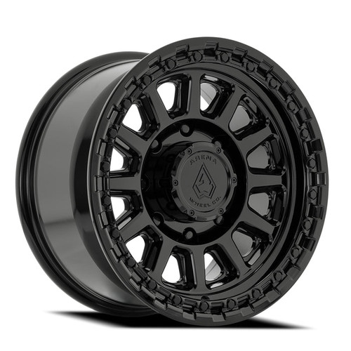 Arena A128 Enduro Wheels Rims 17x9 8x170 Gloss Black 0mm | A128179017P00002