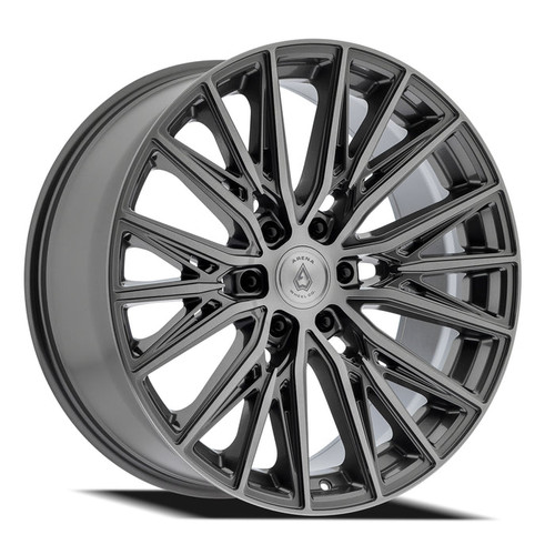 Arena A124 Finesse Wheels Rims 22x9.5 6x135 Brushed Gloss Gunmetal 25mm | A124229589P02527