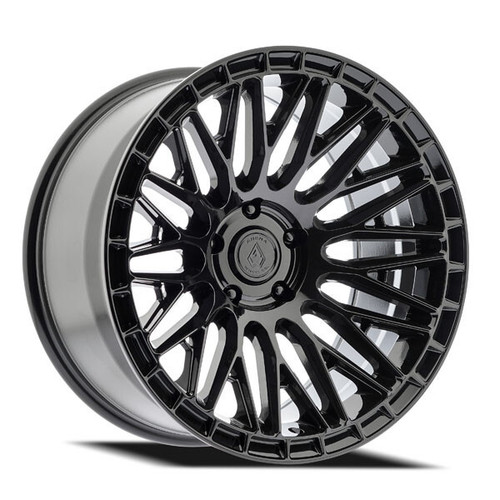 Arena A118 Karma Wheels Rims 22x10 6x139.7 Gloss Black -18mm | A118220084N01802