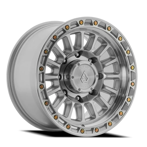 Arena A130 Podium Wheels Rims 17x9 8x165.1 Gloss Silver Machined 0mm | A130179082P00019