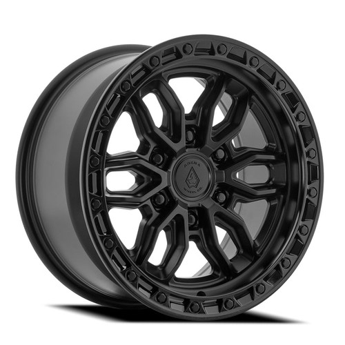 Arena A137 Pursuit Wheels Rims 20x9 8x180 Satin Black W/ Gloss Black Lip 12mm | A137209018P01204