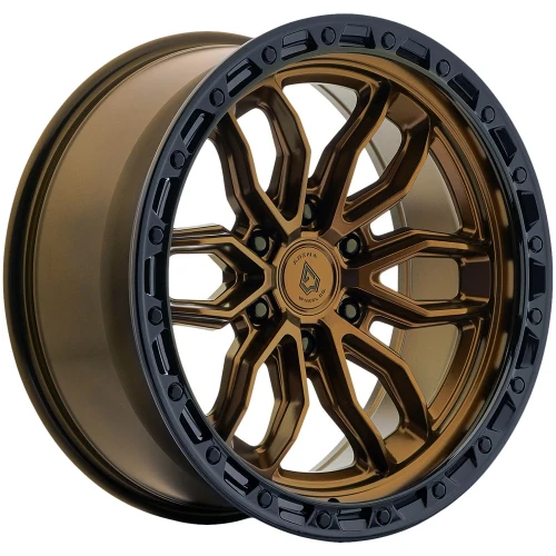Arena A137 Pursuit Wheels Rims 20x9 6x135 Smoked Bronze W/ Gloss Black Lip 0mm | A137209089P00026