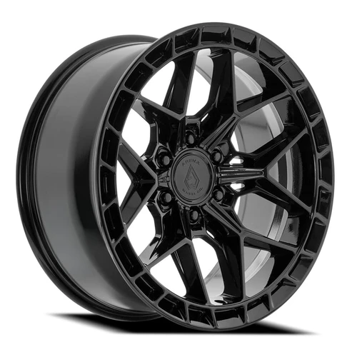 Arena A133 Rampage Wheels Rims 20x10 6x139.7 Gloss Black -18mm | A133200084N01802