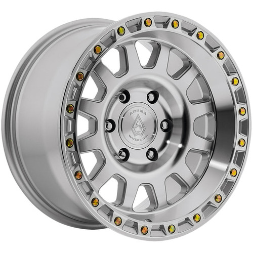 Arena A143 Sting Wheels Rims 17x9 6x135 Gloss Silver Machined 0mm | A143179089P00019