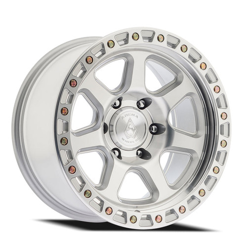 Arena A123 Throttle Wheels Rims 18x9 6x139.7 Gloss Silver Machined 0mm | A123189084P00019