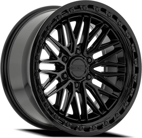 Metal Fx M003 Alpha Wheels Rims 20x9 6x139.7 Gloss Black 0mm | M003209084P00002