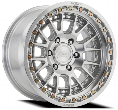 Metal Fx M002 Slayer Wheels Rims 17x9 6x135 Gloss Silver Machined 0mm | M002179089P00019