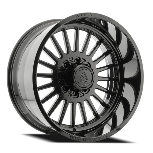 Arena Af108 Venus Wheels Rims 24x12 8x170 Gloss Black -51mm | AF108241217N05102