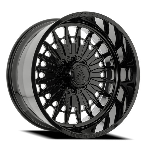 Arena Af109 Zeus Wheels Rims 24x12 8x180 Gloss Black -51mm | AF109241218N05102