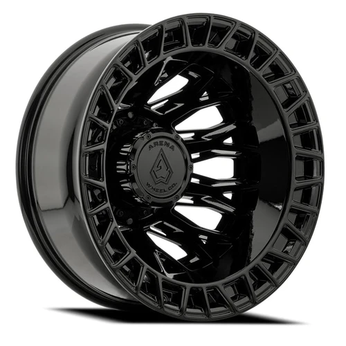 Arena Dually A127  Innovator Rear Wheels Rims 22x8.25 10x225 Gloss Black -220mm