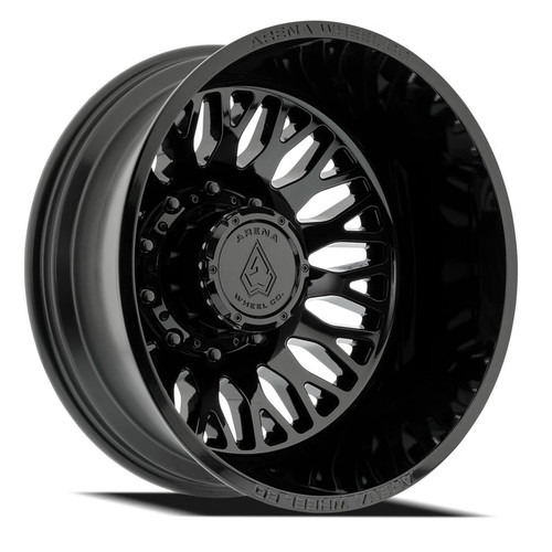 Arena Dually A121  Monarch Rear Wheels Rims 20x8.25 8x200 Gloss Black -220mm