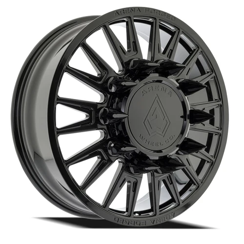 Arena Dually Af105  Imperial Front Wheels Rims 24x8.25 10x225 Gloss Black 100mm