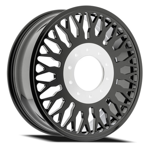 Arena Dually Af102  Maximus Inner Wheels Rims 24x8.25 10x225 Gloss Black 100mm