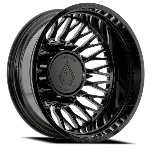 Arena Dually Af102  Maximus Rear Wheels Rims 24x8.25 8x210 Gloss Black -235mm