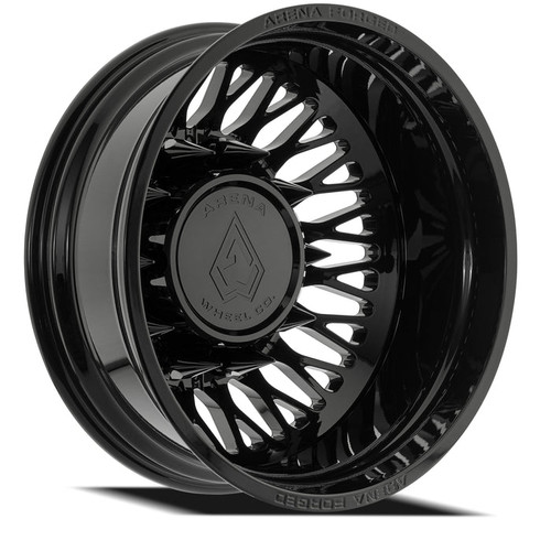 Arena Dually Af104  Stealth Rear Wheels Rims 24x8.25 10x225 Gloss Black -235mm