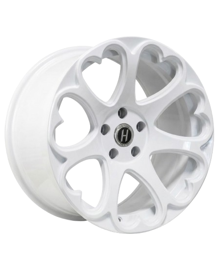 Heritage Kokoro Wheels Rims 18x8.5 5x100 White 35mm | KOKOROM5100188535WHT