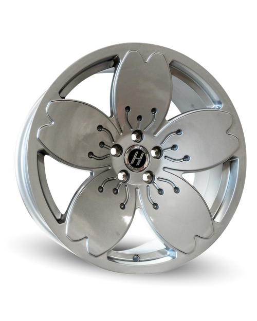 Heritage Sakura Wheels Rims 18x9.5 5x100 Silver 38mm | SAKURAM5100189538SIL