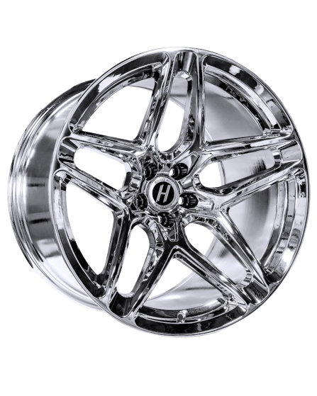 Heritage Ebisu Wheels Rims 20x9 5x114.3 Chrome 25mm | EBM511420925CHR
