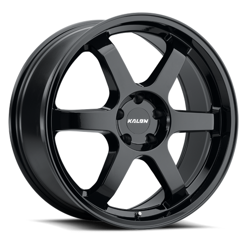 Kalon Suzuka 106 Wheels Rims 17x7.5 5x100 Gloss Black 35mm | 106A-1775A35