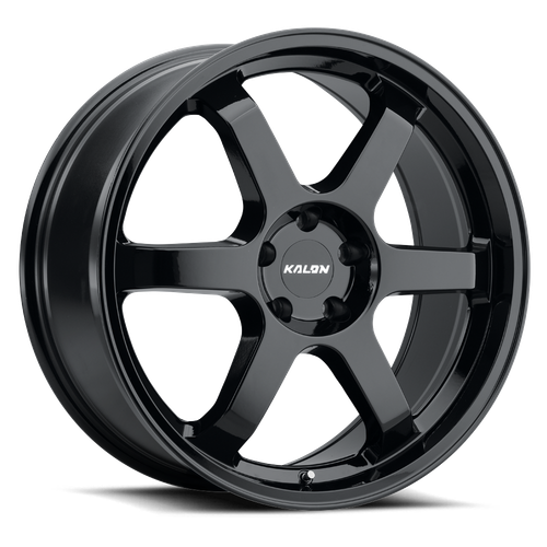 Kalon Suzuka 106 Wheels Rims 17x7.5 5x115 Gloss Black 35mm | 106A-1775G35