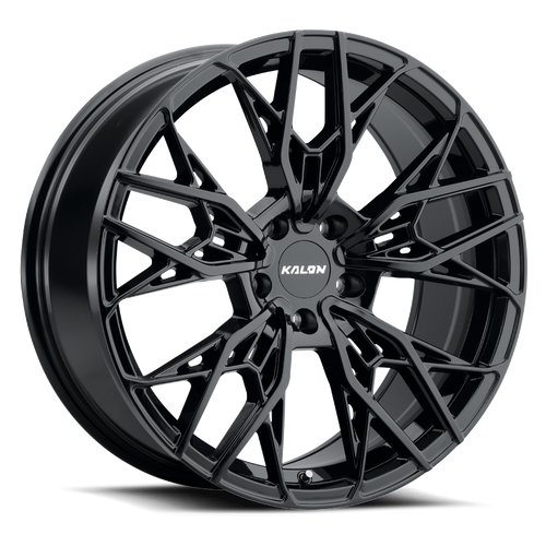 Kalon Scout 107 Wheels Rims 18x8 5x114.3 Gloss Black 38mm | 107A-1880F38