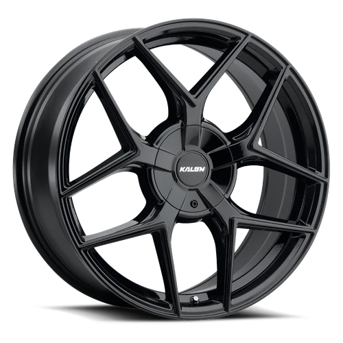 Kalon Falcon 201 Wheels Rims 19x8.5 5x112 5x120 Gloss Black 40mm | 201A-1985EH40