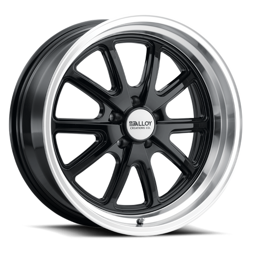 Alloy Creations Ac515 Wheels Rims 20x10 5x120 Gloss Black Machined Lip 0mm | 515AA-2010I0