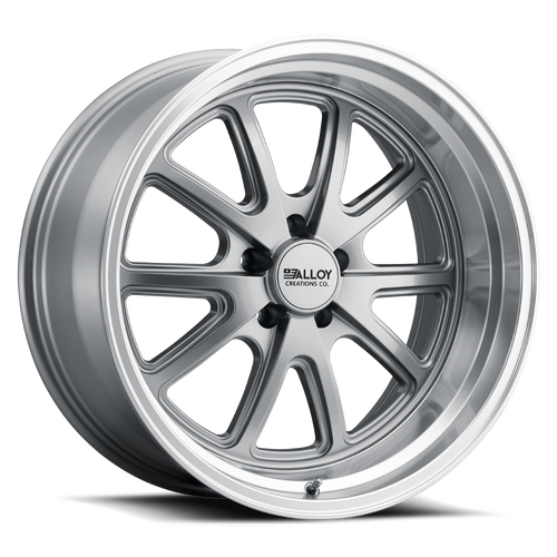 Alloy Creations Ac515 Wheels Rims 17x7 5x127 Gray Machined Lip 0mm | 515LA-1770J0