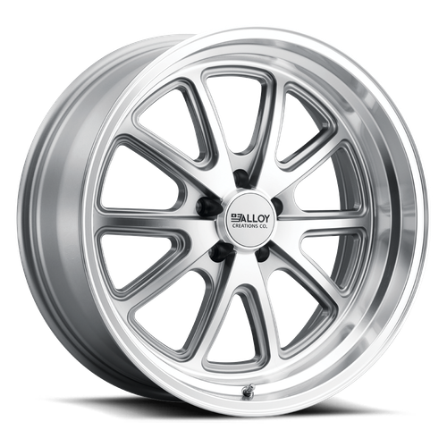 Alloy Creations Ac515 Wheels Rims 17x7 5x114.3 Gray Machined 0mm | 515LB-1770F0