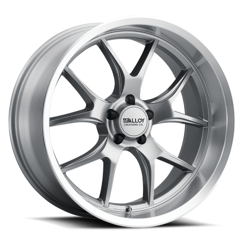 Alloy Creations Ac525 Wheels Rims 20x8.5 5x127 Gray Machined Lip 0mm | 525LA-2085J0