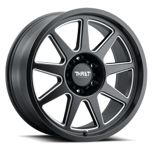 Thret Offroad Flood 705 Wheels Rims 20x10 6x139.7 Satin Black Milled 0mm | 705GD-2010U0