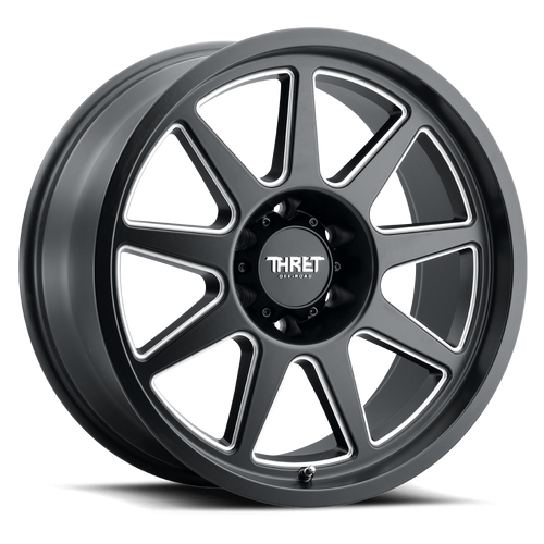 Thret Offroad Flood 705 Wheels Rims 20x9 8x170 Satin Black Milled 0mm | 705GD-2090W0