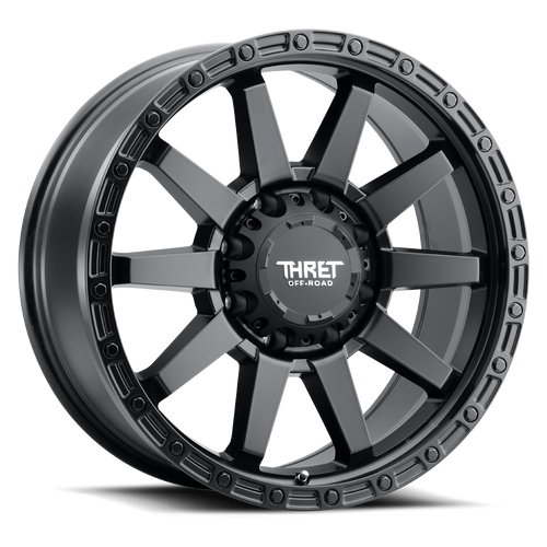 Thret Offroad Freeze 706 Wheels Rims 17x9 6x139.7 Satin Black 18mm | 706G-1790U18