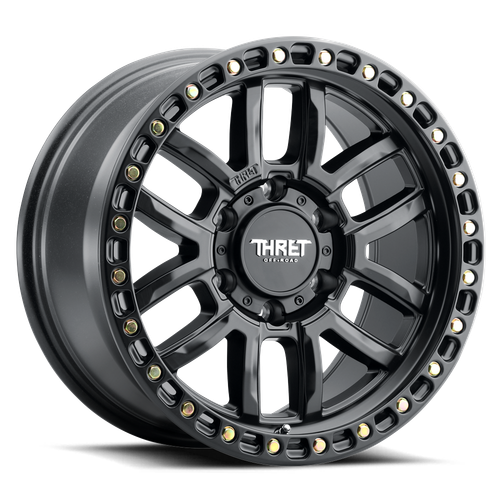 Thret Offroad Simulated 707 Wheels Rims 18x9 8x165.1 Matte Black 18mm | 707F-1890V18