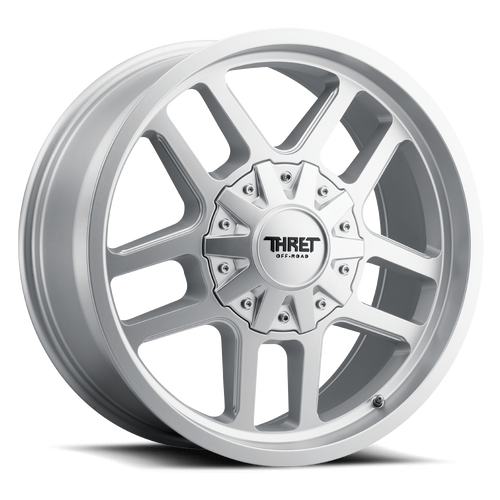 Thret Offroad Radar 809 Wheels Rims 18x9 8x170 Satin Silver 18mm | 809B1-1890W18
