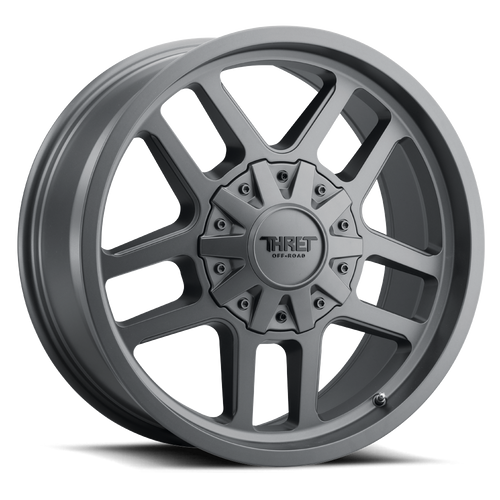 Thret Offroad Radar 809 Wheels Rims 20x9 8x165.1 Satin Gray 18mm | 809N-2090V18