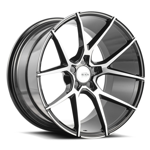 Savini BM14 Wheels Rims 19x8.5 5x112 Gloss Black Machined 42mm | BM14-19085512M4266