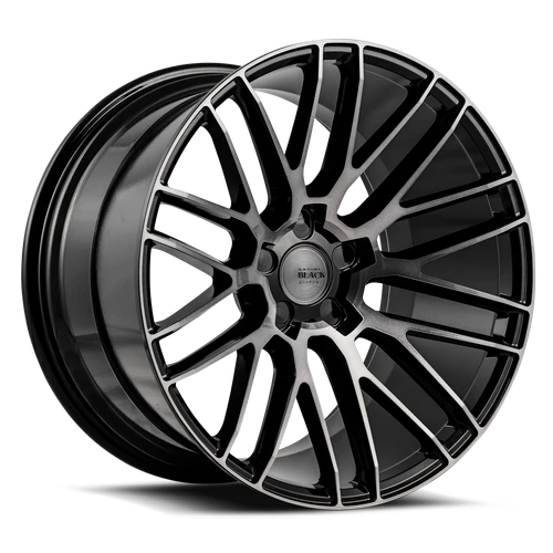 Savini BM13 Wheels Rims 19x8.5 Blank Custom Drilled Black W/ Double Dark Tint 15mm | BM13-19085000D1557
