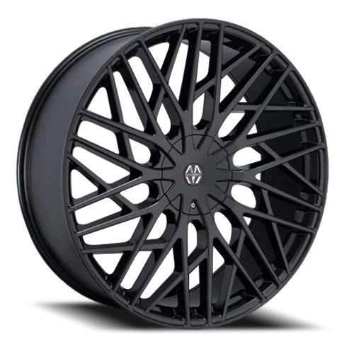 Massiv 925 Wheels Rims 22x9 5x114.3 5x127 Black 40mm | MAS925-22955B