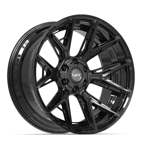 4Play 4P40 Wheels Rims 22x10 6x135 6x139.7 Gloss Black 18mm | 4P40-22100-6D55-18B