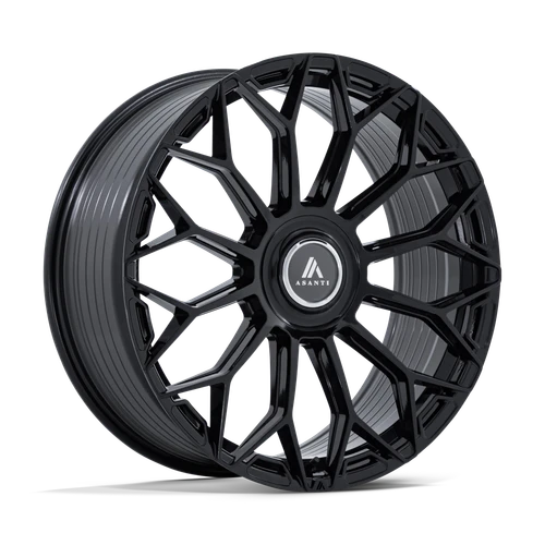 Asanti AB051 Envoy Wheels Rims 22x10.5 Blank Custom Drilled Gloss Black 20mm | AB051BX22050020