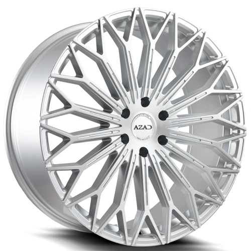 Azad AZT01 Wheels Rims 24x10 8x165.1 Brushed Silver 25mm | AZT0124108165+25BR/S