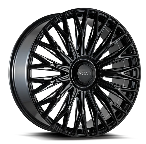Azad AZV03 Wheels Rims 24x10 5x112 5x120 Gloss Black 35mm | AZV0324105112/120+35GLOSSBLACK