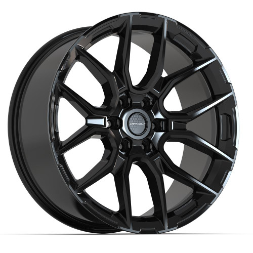 Defiant DF18C Wheels Rims 22x9 6x135 Gloss Black 18mm | DF18C-22090-6135-18B